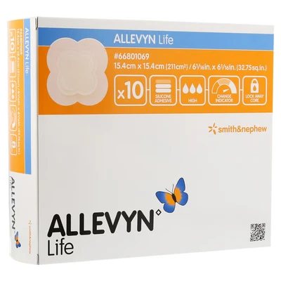 Abbildung von Allevyn Life 15,4x15,4 cm Silikonschaumv 10 St