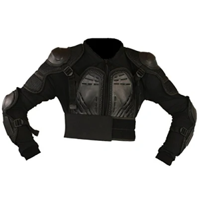 Abbildung von Protectwear PJ2 XXL Protektorenjacke 2 für Motorrad / Motocross, Downhill/BMX, Snowboard und weitere Sportarten, Größe : XXL, Schwarz