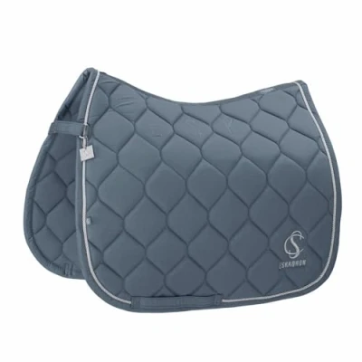 Abbildung von Eskadron Schabracke Classic Sports Sparkle Dressur Steel Blue Warmblut Agradi.deVerkauft von Agradi