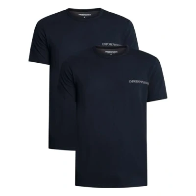 Abbildung von Emporio Armani T Shirt Herren Shirt, 2er Pack CORE LOGOBAND, V Neck