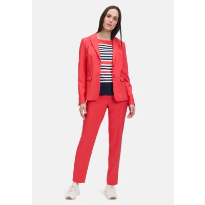 Abbildung von Betty Barclay KURZ Langarm Blazer, Damen, Größe: 44, Poppy red