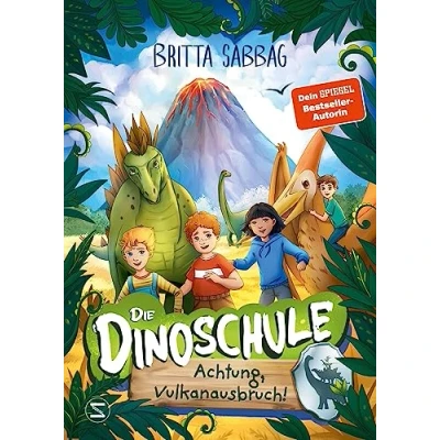 Abbildung von Die Dinoschule Achtung, Vulkanausbruch! (Band 4): Vorlesebuch Abenteuergeschichte für Jungen und Mädchen ab 5 Jahren über Freundschaft, Mut Dinos als Gefährten