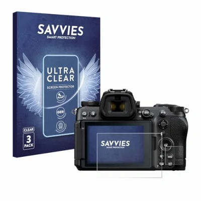 Abbildung von Savvies 6 Stück Schutzfolie für Nikon Z6 III Displayschutz Folie Ultra Transparent