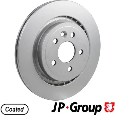 Abbildung von JP GROUP 4963200800 Bremsscheibe Hinterachse 302 22 5 innenbelüftet beschichtet VOLVO: V60 I, V70 3, S60 II