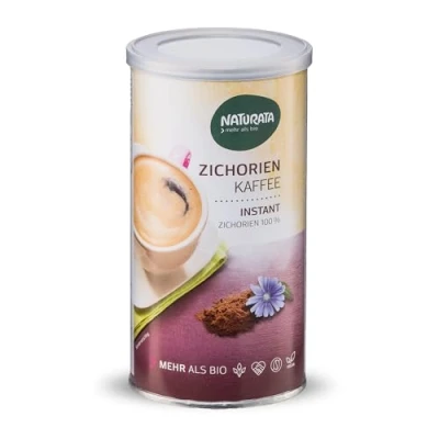 Abbildung von Naturata Zichorien Kaffee Bio, Instant, Dose 110g Koffeinfreier Instant vegan, bio &amp; glutenfrei Idealer Ersatz Demeter Qualität Hergestellt in der Schweiz Löslicher