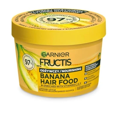 Abbildung von Garnier Fructis Hair Food Banana Trockenhaarmaske 400ml