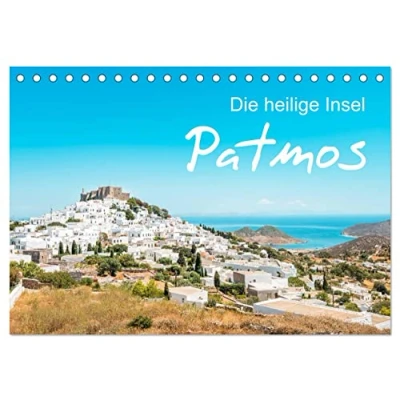 Abbildung von Patmos Die heilige Insel (Tischkalender 2025 DIN A5 quer), CALVENDO Monatskalender