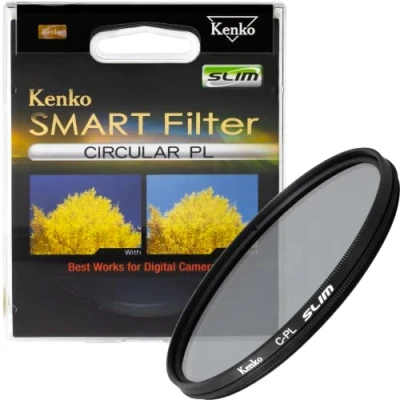 Abbildung von Kenko Smart Circular PL Slim Polarisationsfilter Gehäuse, 82 mm schwarz