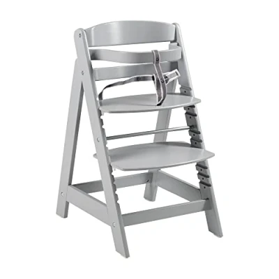 Abbildung von roba® Hochstuhl Treppenhochstuhl Sit Up Click, taupe, aus Holz