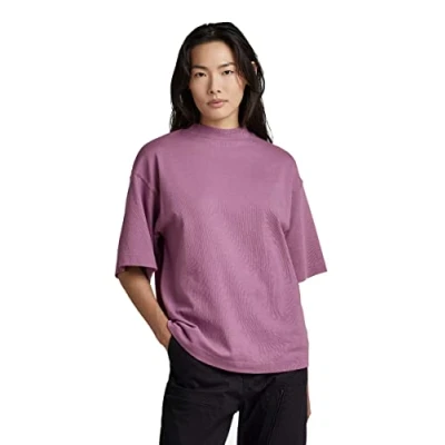 Abbildung von G STAR RAW Damen Mock Neck Loose Top, Purpur (grapeade D22760 D269 D611), M