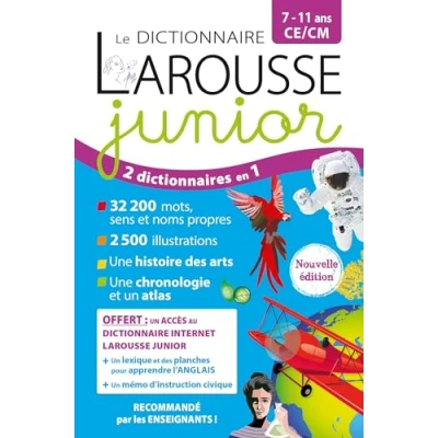 Abbildung von Le dictionnaire Larousse Junior et son en ligne 7/11 ans CE/CM