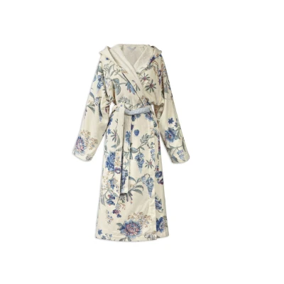 Abbildung von Secret Garden Bademantel white blue S (1Stück) bh