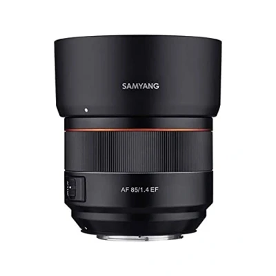 Abbildung von Samyang 85 mm F1.4 High Speed Autofokus Objektiv für Canon EF Mount, schwarz (SYIO85AF C)
