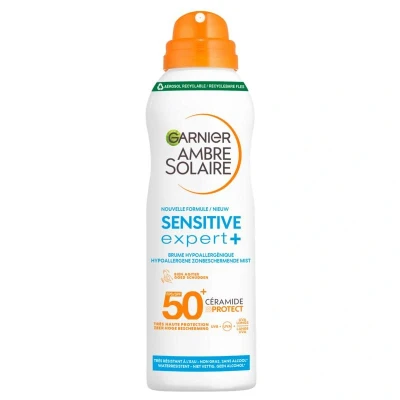 Abbildung von Garnier Ambre Solaire Sonnenspray SPF50+ 150ml Sensitive Hautschutz