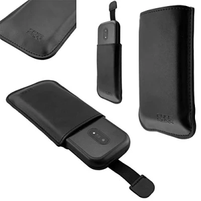 Abbildung von caseroxx Slide Etui für Doro 6040/6041/ 6060/6061, Tasche (Slide in schwarz)