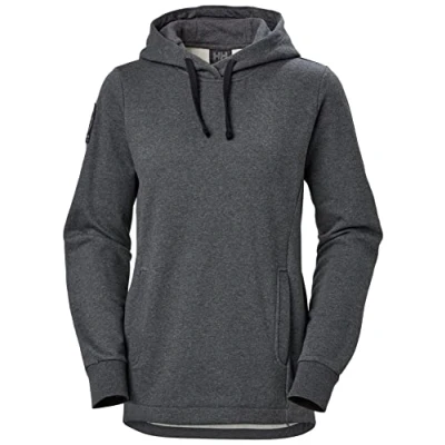 Abbildung von Damen Helly Hansen W Arctic Ocean Hoodie, Ebenholz Melange, M