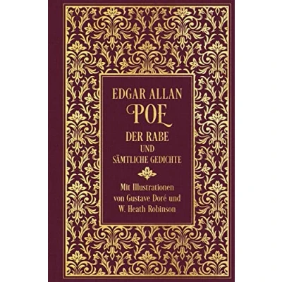 Abbildung von Der Rabe und sämtliche Gedichte: Leinen mit Goldprägung