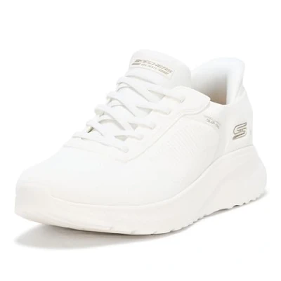 Abbildung von Skechers Wide Fit BOBS Squad Chaos Sneaker low, Damen, Größe: 38, Off white Schuhe
