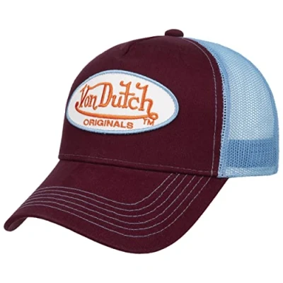 Abbildung von Von Dutch Trucker Boston Unsiex Cap, Größe: One Size, Purple/light blue