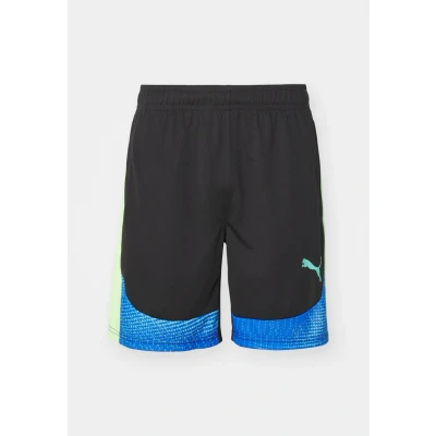 Abbildung von PUMA individualFINAL Shorts, Herren Gestrickte Black Fizzy Apple, 659584