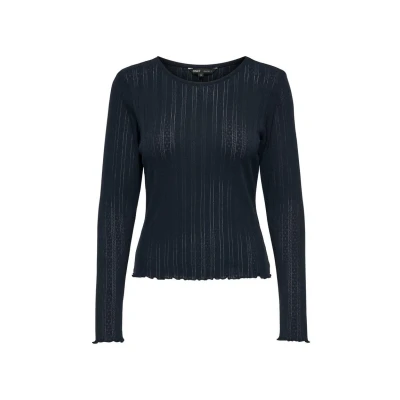 Abbildung von ONLY Carlotta NOOS Langarmshirt, Damen, Größe: XS, Blau