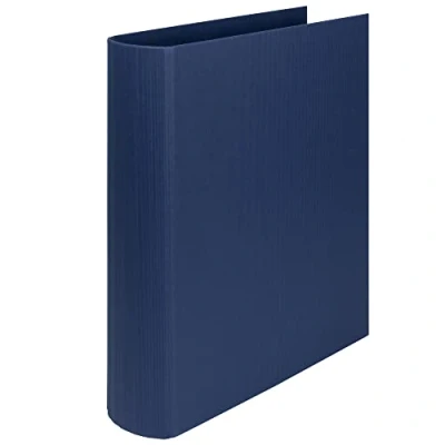Abbildung von Rössler Papier 1316452905 S.O.H.O. Ringbuch für DIN A4, 5 cm Füllhöhe, 4 Ring Mechanik, Navy, 1 Stück