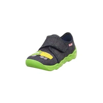 Abbildung von Superfit Bubble Hausschuh für Kinder, Größe: 38, Blau/grün Schuhe