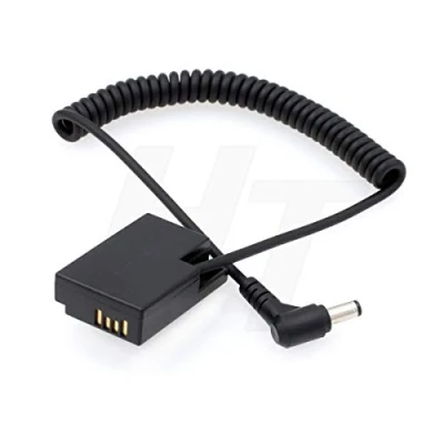 Abbildung von HangTon LP E17 DC Koppler Blindbatterie für Canon EOS R8 R10 RP 200D 800D 760D 750D 77D Rebel T7i T6s T6i 8000D KISS X8i DSLR Kamera DR E18