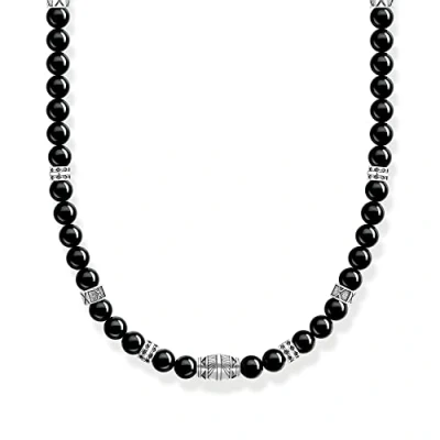 Abbildung von Thomas Sabo Silberkette Unisex Kette 925er Silber Farbstein
