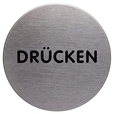 Abbildung von DURABLE Piktogramm Drücken 6.5 cm
