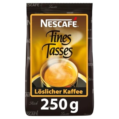 Abbildung von NESCAFÉ Fines Tasses löslicher Kaffee mit Röstkaffee, 250 g