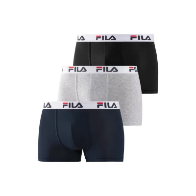 Abbildung von Fila Boxer, (Packung, 3 St.), mit Logo Schriftzug im Bund