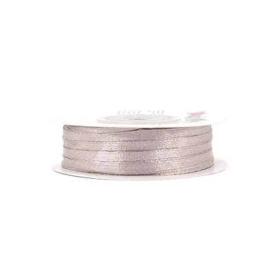 Abbildung von Satinband 3mm x 50m Rolle FARBAUSWAHL in 3/6/12/18/25/38/50/75/100mm farbecht &amp; waschbar Schleifenband für Hochzeit Geschenkband zum Verpacken Basteln Dekorieren Taupe 823