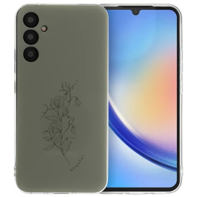 Abbildung von Samsung Galaxy A34 (5G) Hülle Silikon iMoshion Soft Case/Backcover Handyhülle Bunt