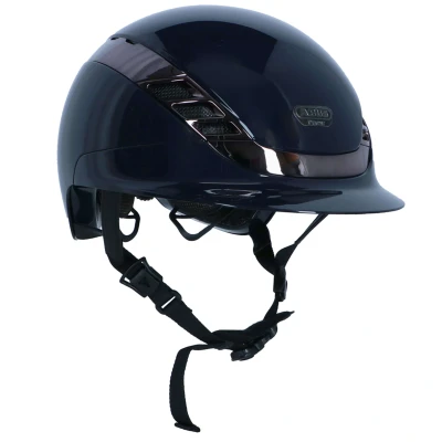 Abbildung von Pikeur X Abus Reithelm AirLuxe CHROME Shiny Midnight Blue M (55 57) Agradi.deVerkauft von Agradi