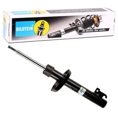 Abbildung von BILSTEIN B4 OE Replacement 22 045522 Stoßdämpfer Vorderachse Gasdruck Zweirohr Federbein unten Platte, oben Stift FORD: FIESTA 3
