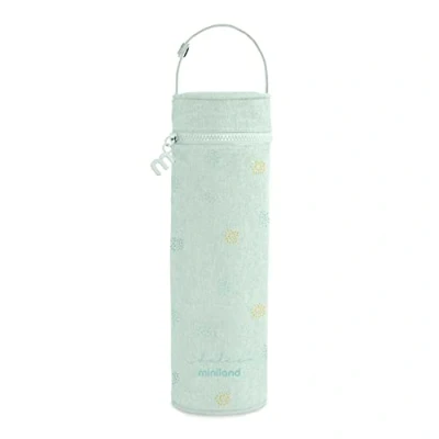 Abbildung von Miniland Thermibag Mint 500 ml Isoliertasche mit Tragegriff zum einfachen Aufhängen und Transportieren, ideal für Flaschen oder Thermoskannen, Kollektion Dolce