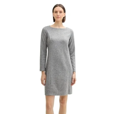 Abbildung von TOM Tailor Strickkleid, Damen, Größe: 36, Morning grey melange