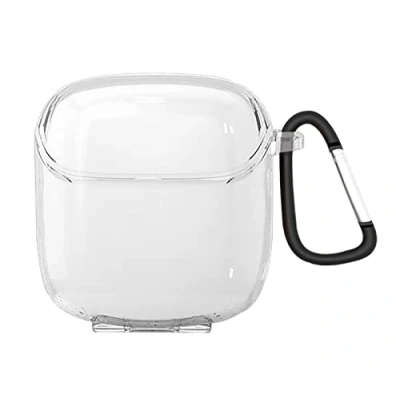 Abbildung von GIOPUEY Hülle für JBL Tune 225TWS/220TWS, Transparent TPU Stoßfeste Schutzhülle, Ultradünn, Kein Geruch, 225TWS/220TWS Silikon