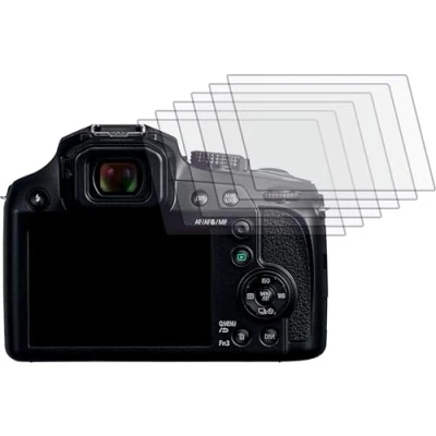 Abbildung von 4ProTec 6x für Panasonic Lumix DC FZ82D Schutzfolie MATT entspiegelnd