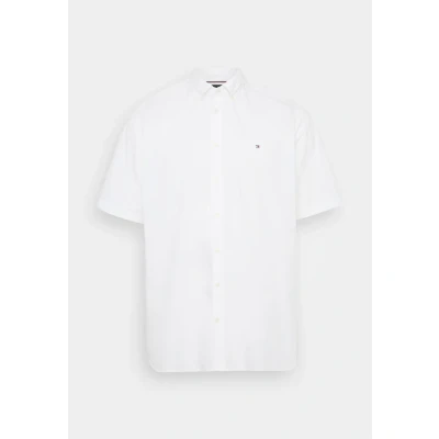 Abbildung von Tommy Hilfiger Solid Shirt Hemd, Herren, Größe: 4XL, Optic white