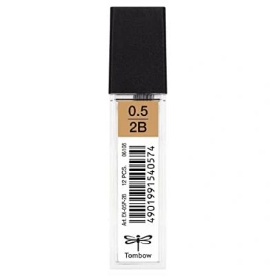 Abbildung von Tombow Refill for MONO graph pencil Ø0,5mm hardness 2B 12pcs