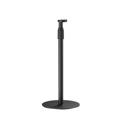 Abbildung von PureMounts höhenverstellbarer Lautsprecherständer für Sonos Era 100 &amp; 300, Lautsprecher Ständer, Boxenständer mit Kabelmanagement, 5Kg Tragkraft, schwarz