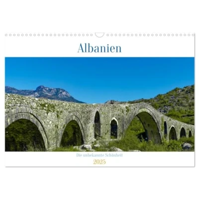 Abbildung von Albanien Die unbekannte Schönheit (Wandkalender 2025 DIN A3 quer), CALVENDO Monatskalender