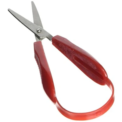 Abbildung von Sammons Preston Easi Grip Scheren mit Round Tip, Both Left &amp; Right, 1&quot; Blade, Leicht Easy verwendet zum Schneiden, für Kinder Behinderte, Sicherer Griff Schere