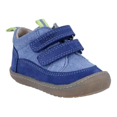 Abbildung von Richter Maxi WMS: mittel Lauflernschuh, Babyschuh, Klettschuh, Kindergartenschuh im coolen Materialmix