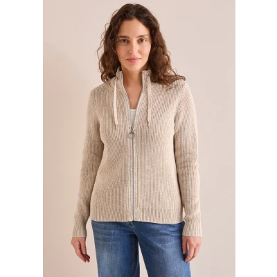 Abbildung von Cecil MOULINÉ Strickjacke, Damen, Größe: Large, Beige