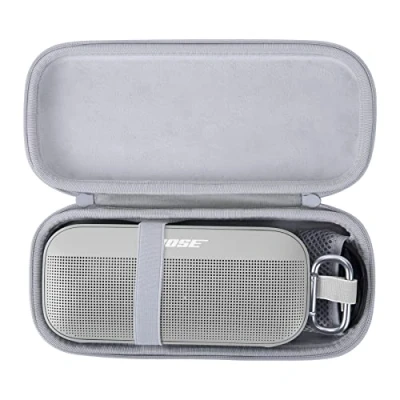 Abbildung von Aenllosi Hart Tragen Tasche für Bose SoundLink Flex Lautsprecher (2. Gen.)/Flex Bluetooth Speaker Tragbaren Lautsprecher, Nur (White)
