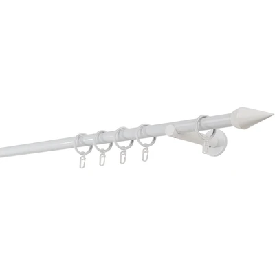Abbildung von mydeco Gardinenstange &quot;20mm Point Wandträger 12 cm&quot;, 1 läufig läufig, Fixmaß