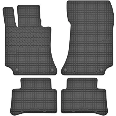 Abbildung von AGCPdirect Gummi Matten Fußmatten Passgenau 4 teilig Set für Mercedes E Klasse 212 2009 2016 und CLS W218 2011 2017
